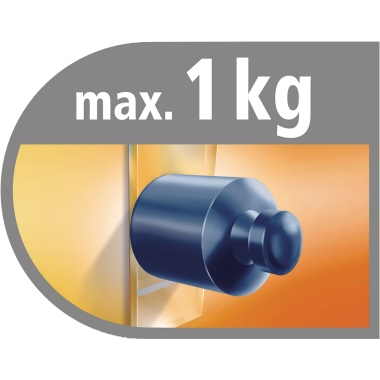 Powerstrips Tesa 58810 transparent Hält Bis 1kg, 15 Stück