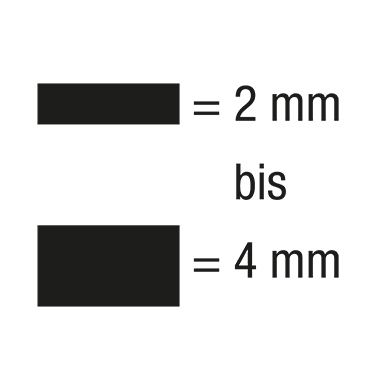Lackmarker Edding 750 2-4mm weiß 