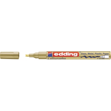 Lackmarker Edding e-753 CR gold calligraphy paintmarker