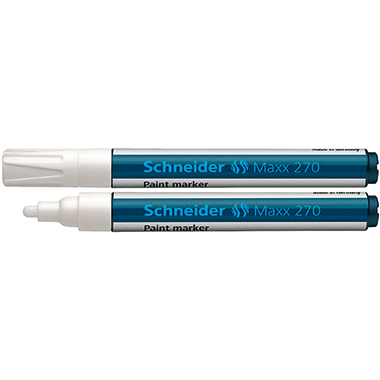 Lackmarker Schneider Maxx 270 1-3mm weiß 