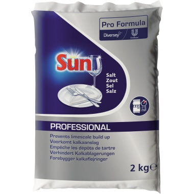 Regeneriersalz SUN Prof. grobkörnig 2kg Für Spülmaschinen