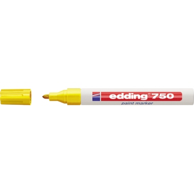 Lackmarker edding 750 2-4mm gelb 