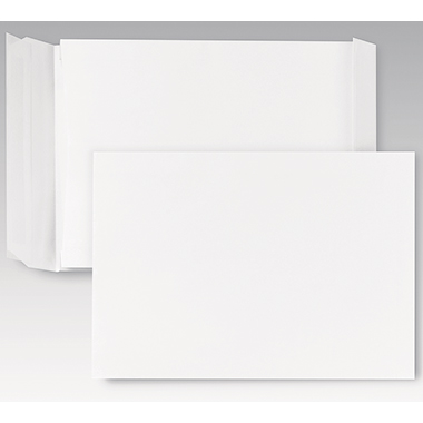 Versandt. C4 oF 130g hk weiß 229x324mm 40mm Falte, ohne Fenster