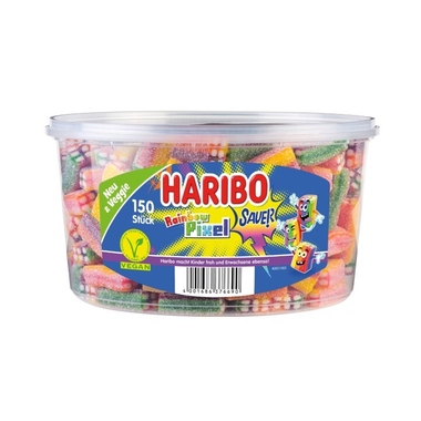 Fruchtgummi Haribo Rainbow Pixel 