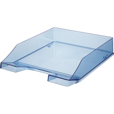 Briefkorb HAN KLASSIK 1026 A4 blau transp. stapelbar