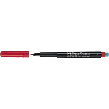 OHP-Marker Castell 1523 S rot Multimark, permanent, 0,4mm