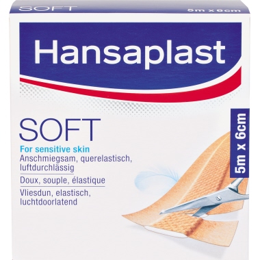 Pflaster Hansaplast Soft 5mx6cm 1009284