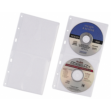 CD/DVD Hülle DURABLE 5203 für 2 CDs, 5 Stück