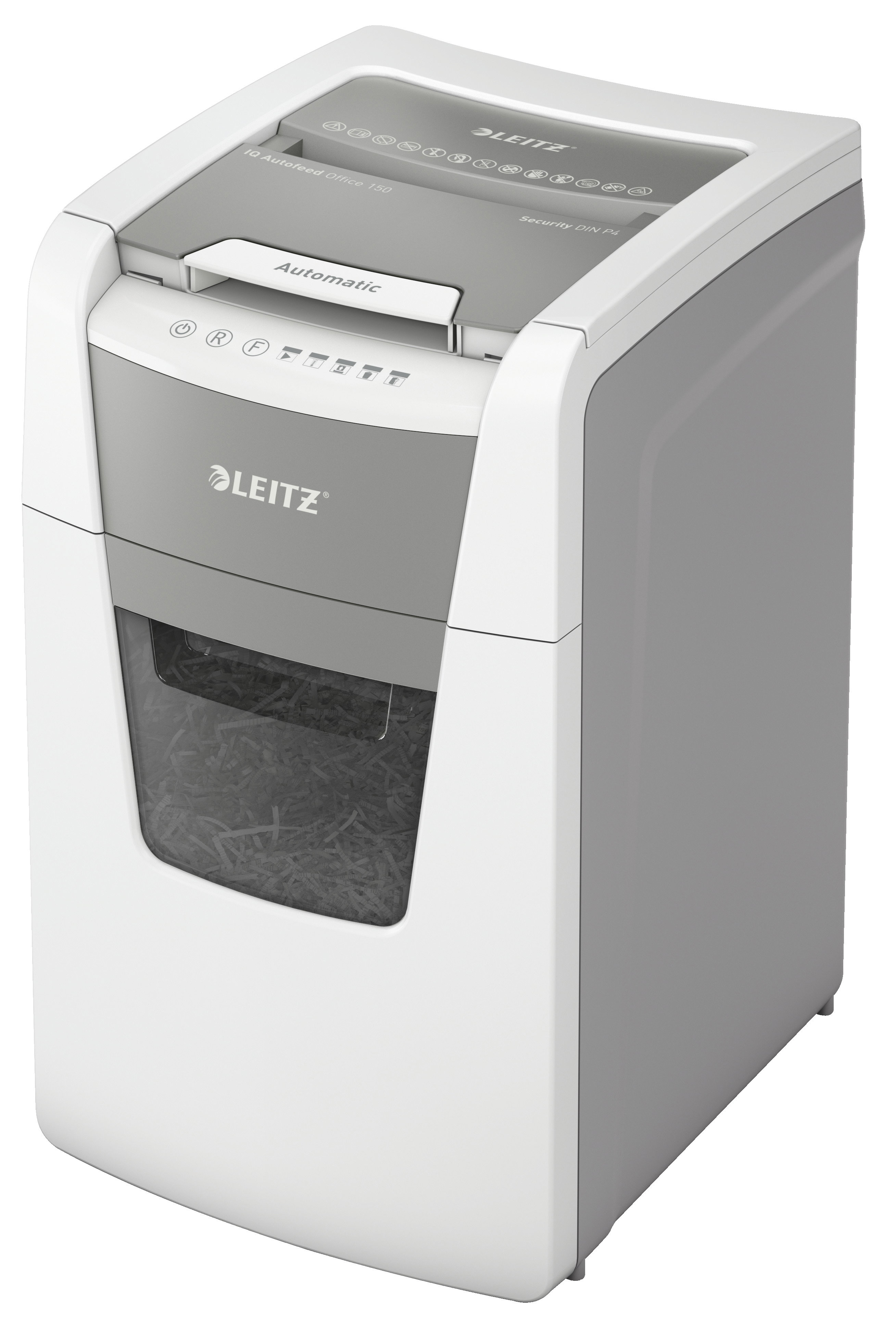 Aktenver. LEITZ 80130000 P4 4x28mm 44L Iq Auto Office 150 weiss/grau