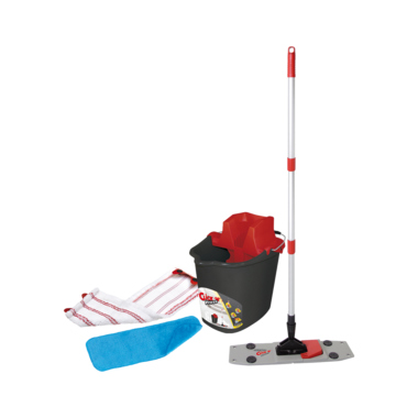 Bodenwischset Sprintus 228001060 inkl. Eimer, Wischer, Stiel