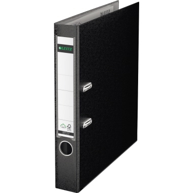 Ordner Leitz 1015 Plastik A4 52mm schwarz  