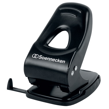Registraturlocher Soennecken 3280 schwarz max. 60Blatt Metall