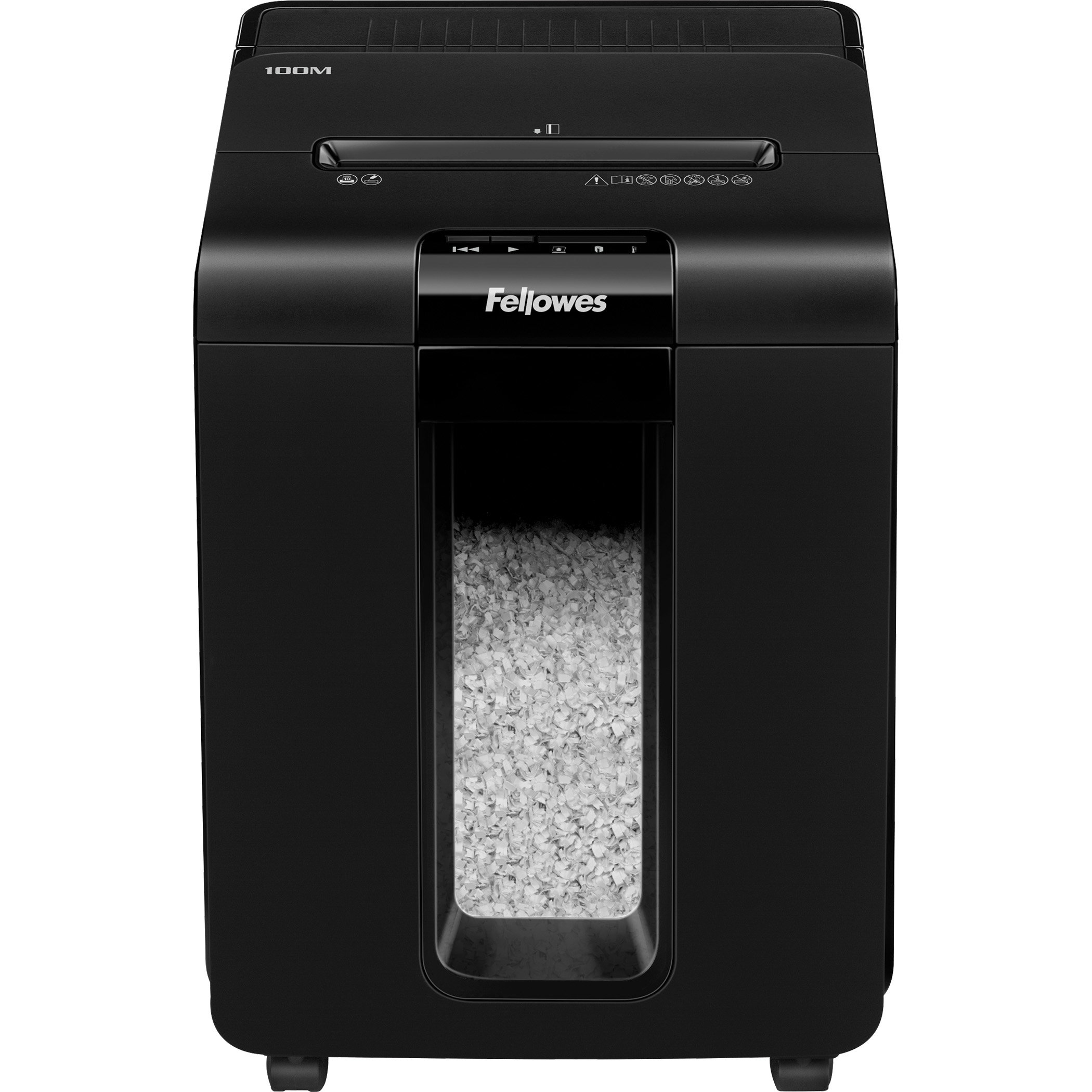 Aktenver. FELLOWES 4629201 P4 4x40mm 23L 100m schwarz