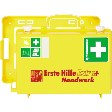 Erste-Hilfe-Koffer extra+ Söhngen 037109 06 Handwerk Sn-cd Gelb