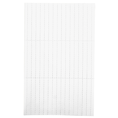 Einlegeetikett Legamaster 455419 weiß 20x60mm