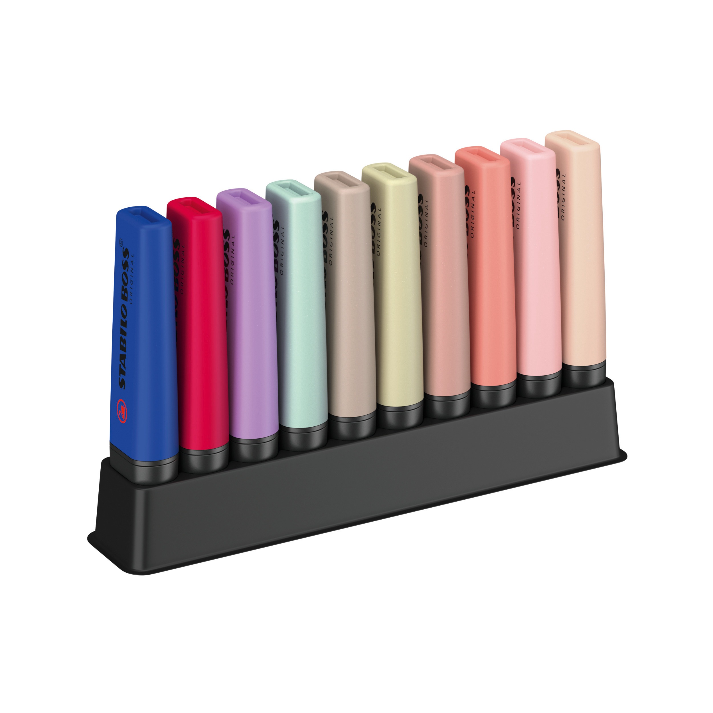 Textmarker Stabilo Boss 70 sort. 10 St. ORIGINAL NatureCOLORS Wildflower