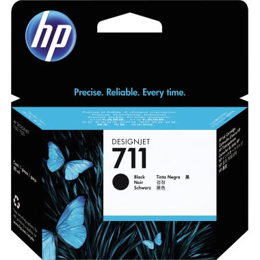 Tintenpa. HP 711 CZ133A black 