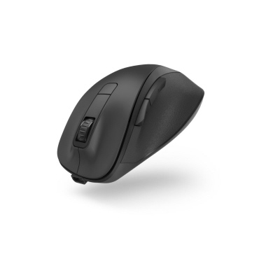 Maus Hama MW-500 Recharge, schwarz 6-Tasten-Funk, Akku, ergonomisch