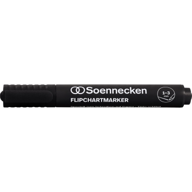 Flipchartmarker Soennecken 3078 schwarz 