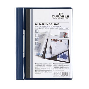 Angebotshefter Durable 2589 A4 dblau Überbreit