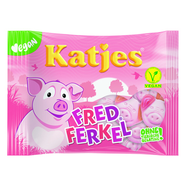 Fruchtgummi Katjes Fred Ferkel vegan 