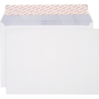 Briefumschlag Elco C4 oF 120g HK weiß 229x324mm, Ohne Fenster, Haftklebung An