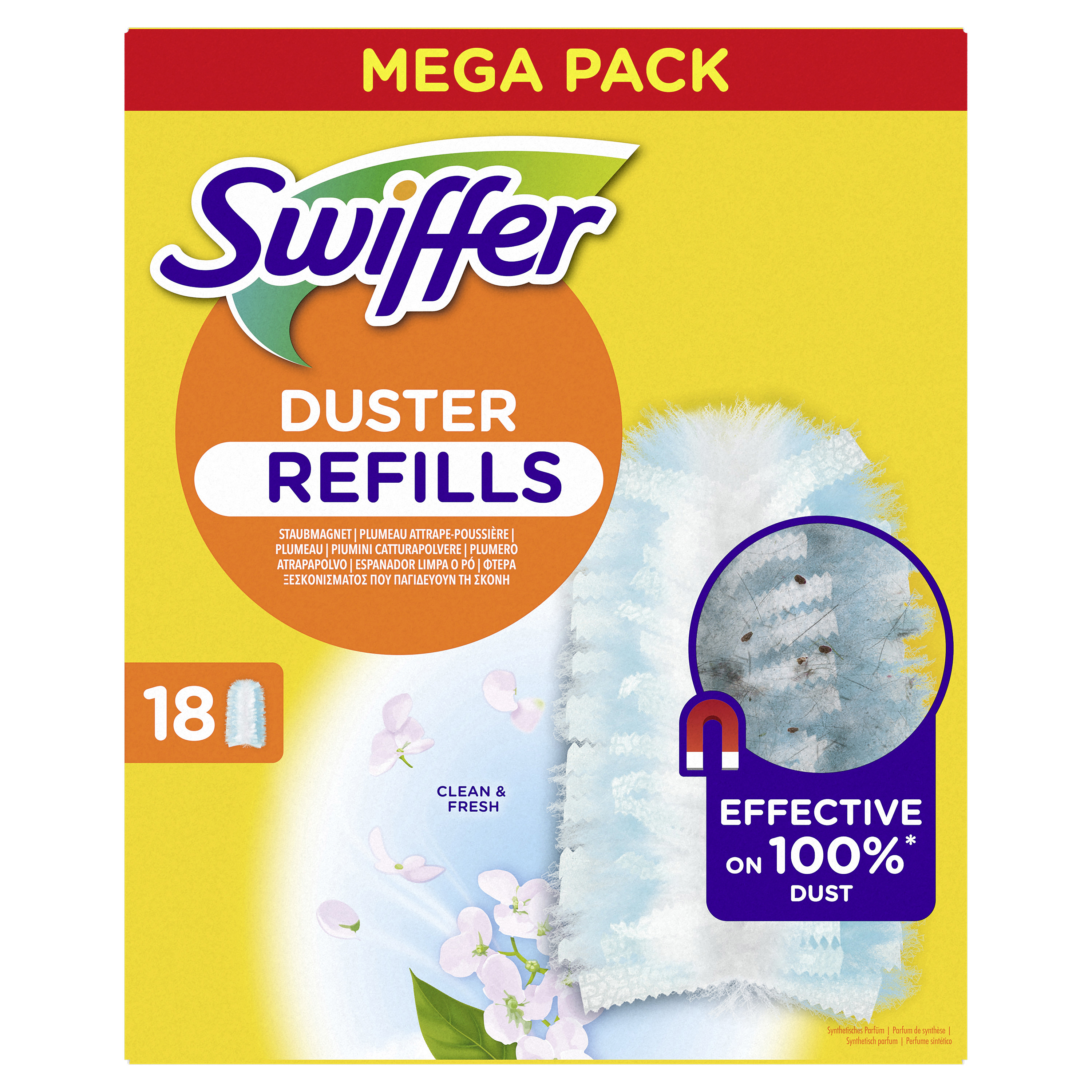 Staubwiffer-Staubmagnet 18 St./Pack. 8700216711029