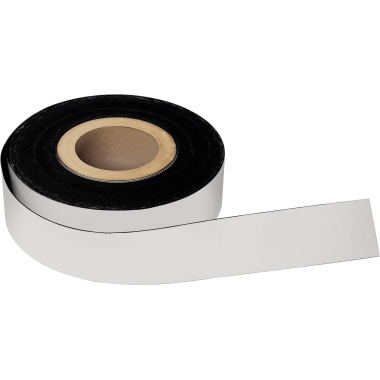 Magnetband Magnetopl. 51053340 weiß 40mmx30m Pvc Haftkraft: 30 G/cm2.