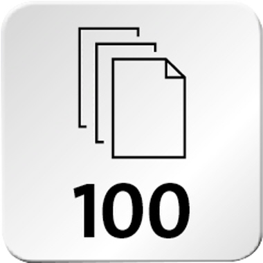 Blockheftgerät Novus B40/4 grau bis 100 Blatt