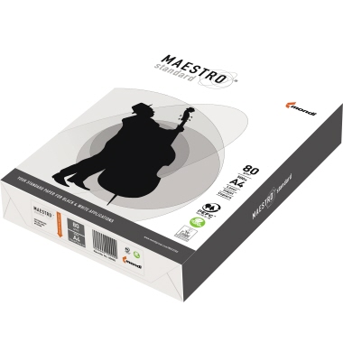 Kopierp. Maestro Standard Plus A4 80g WEIß Pefc Zertifiziert