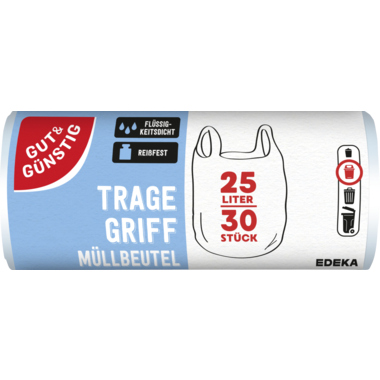 Müllbeutel G&G 25 Liter 30 Stück