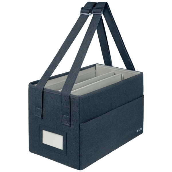 Aufbewahrungstasche Leitz 6576 samtgrau kompakt Stoff