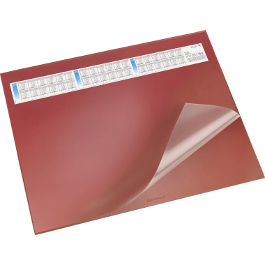 Schreibunterlage Läufer 44534 rot Durella Ds, 40x53cm