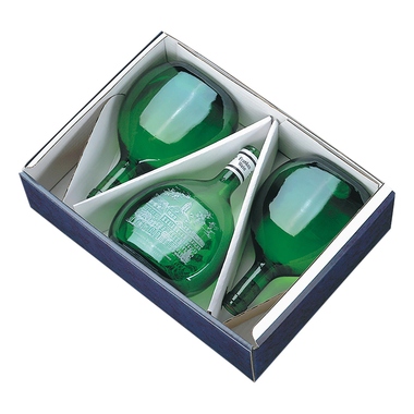 Geschenkkartoneinlage 3 Bocksbeutel für 3er Präsentkarton