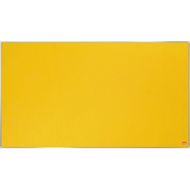 Pinnwand nobo 1915 40" gelb Filz widescreen Impression Pro