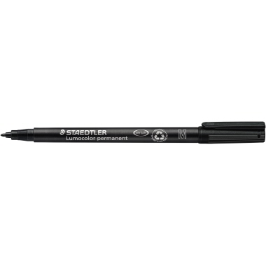 OHP-Marker STAEDTLER® 317M Lumocolor schwarz permanent, 1,0mm
