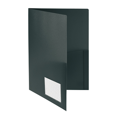 Angebotsmappe Foldersys 10008 A4 schwarz 