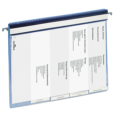 Personalhefter DURABLE 2554 A4 blau 