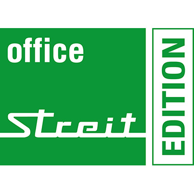 Schreibblock STREIT A4 50Bl. kar.gelocht 2-fach Gelocht Logo