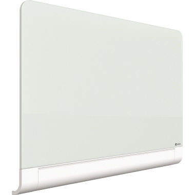 Magnettafel Glas Nobo 1905192 126x77,1 Cm, Abgerundete Ecken, Verdeckte Ablage