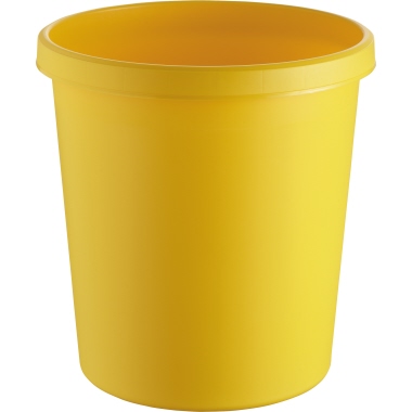 Papierkorb Helit 61058 18L gelb 