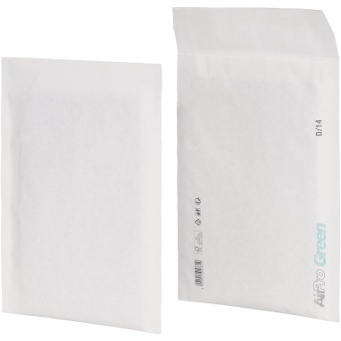 Papierpolstert. Bong W14 180x265mm weiß hk, 80g Kraftpapier