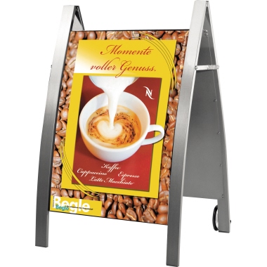 Plakatständer Kerkmann 6898 DIN A1 mobil B720x T700xH1150 mm, 44689814