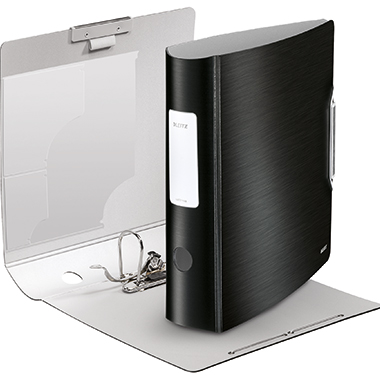 Ordner Leitz Active Style A4 80mm schw Schwarz, 180° Mechanik