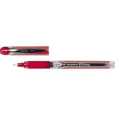 Tintenroller Pilot 2206 V5 Grip rot Hi-tecpoint, Bxgpn-, Strichstärke 0,3mm