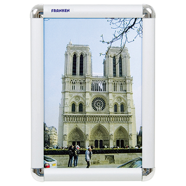 Plakatrahmen Franken BS0701 A4 Aluminium 25mm Rahmen