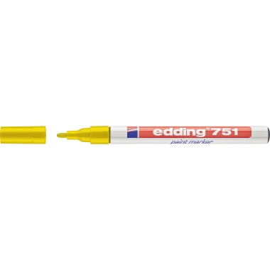 Lackmarker edding 751 gelb 1-2mm