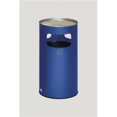 Abfallbehälter Ascher VAR H75K3063 enzianblau