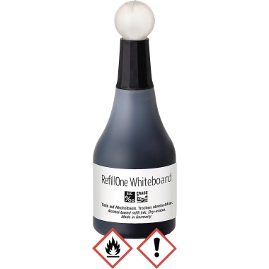 Nachfülltinte Neuland Whiteboard schwarz RefillOne W100