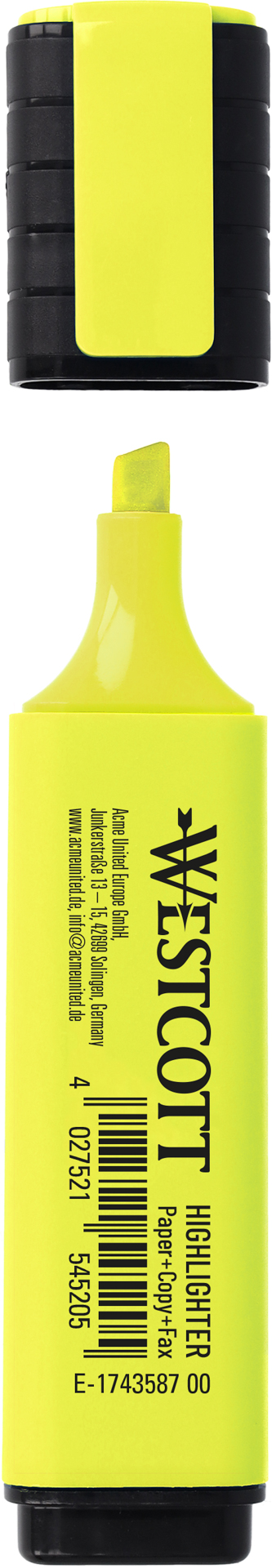 Textmarker gelb